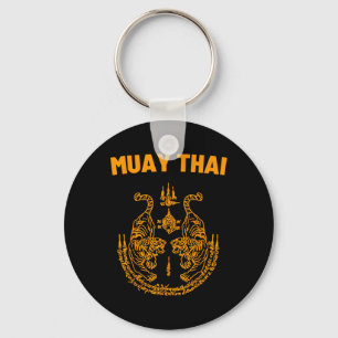 Llavero Muay Thai Mma Lucha Tatuaje Gemelo Tigre Kickboxin