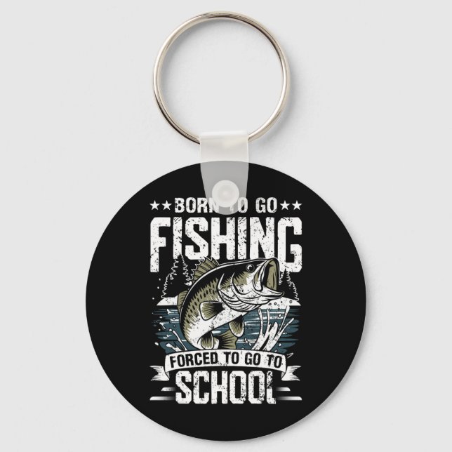 Llavero Muchachos Pescadores Obligados A Ir A La Escuela P (Anverso)