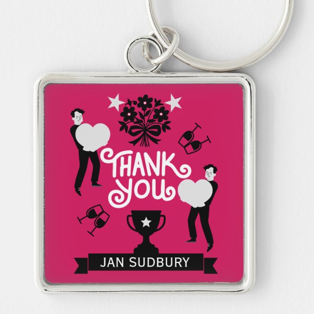 Llavero Muchas Gracias (Frente)