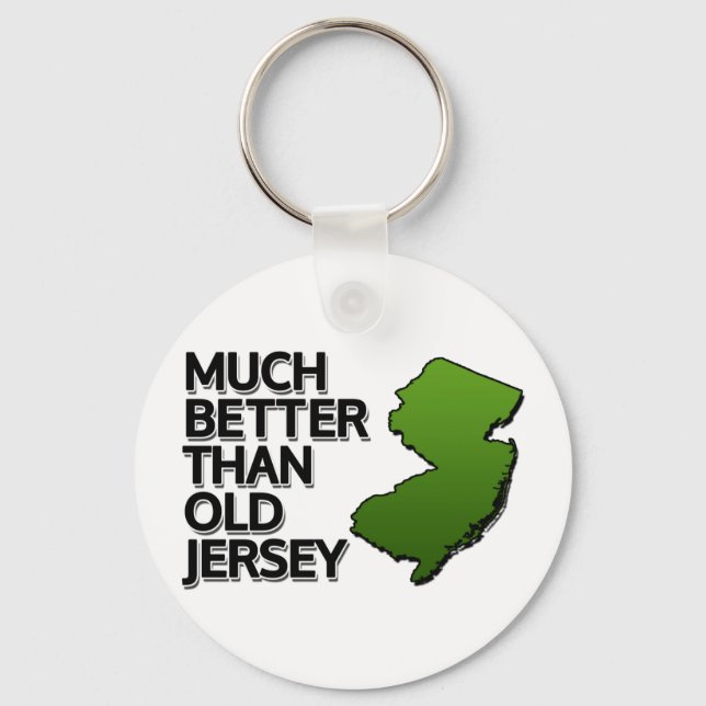 Llavero Mucho mejor que el viejo Jersey (Anverso)