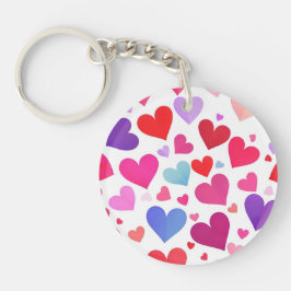 Llavero Muchos corazones