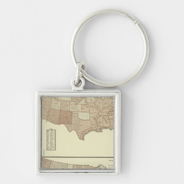 Llavero Muertes, tos ferina, sarampión (Frente)