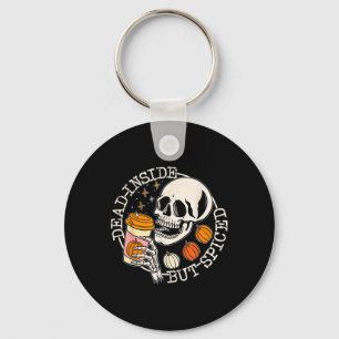 Llavero Muertos Dentro Pero Calavera De Calabaza En Picadu