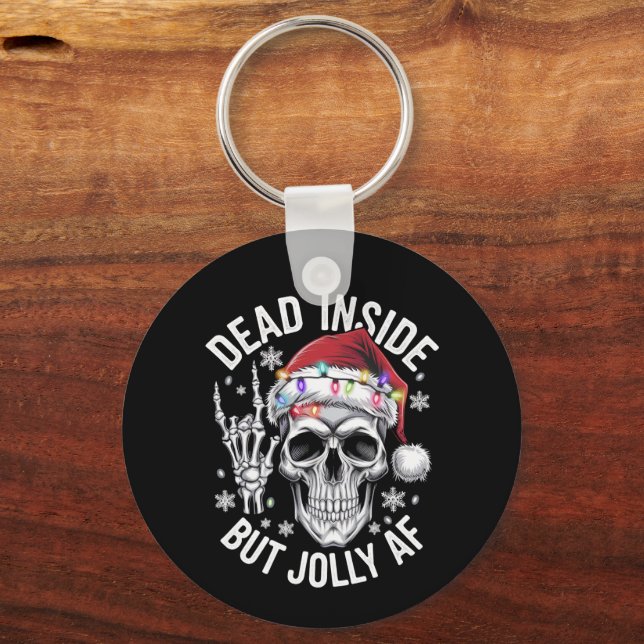 Llavero Muertos Dentro Pero Navidades De Jolly AF Dan Esqu (Anverso)