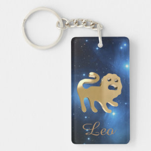 Llavero Muestra de oro de Leo