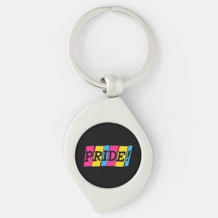 Llavero Muestra del texto del orgullo de Pansexuality