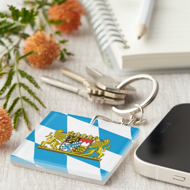 Llavero Muestra tus colores - Bayern/Baviera (Frente Derecha)