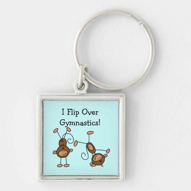 Llavero Muevo de un tirón sobre las camisetas y los (Frente)