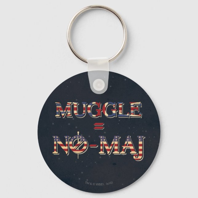 LLAVERO MUGGLE™ = NO-MAJ™ (Anverso)