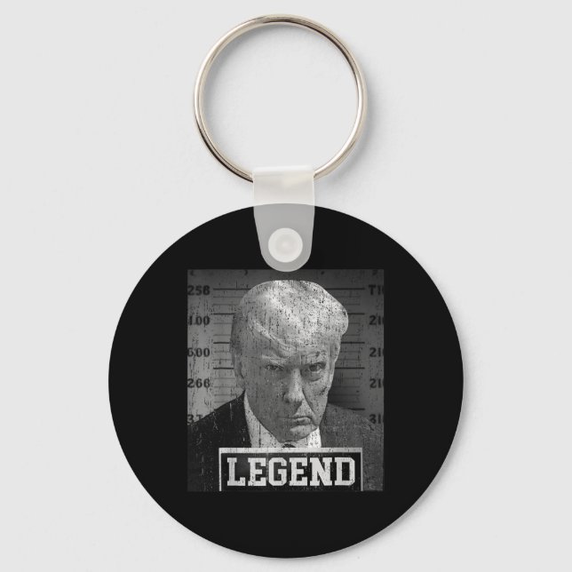 Llavero Mugshot Donald Trump 2024 no simpatizante de la cu (Anverso)