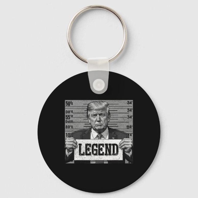 Llavero Mugshot Funny Trump 2024 (Anverso)