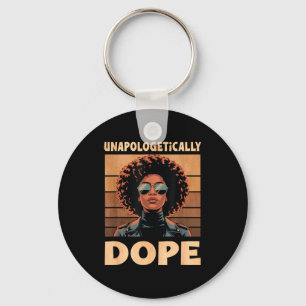 Llavero Mujer Afro sin disculpas Vintage 70s