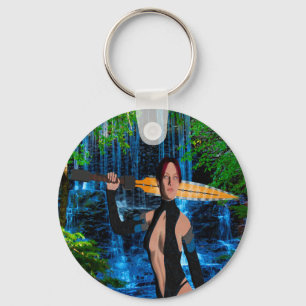 Llavero Mujer amazónica