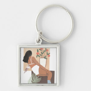 Llavero Mujer ardiente