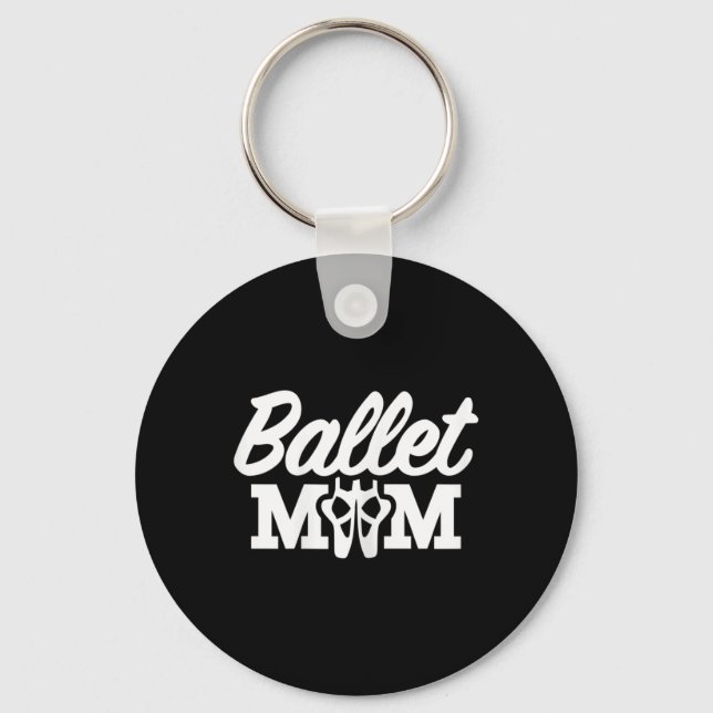 Llavero Mujer Ballet Mom (Anverso)