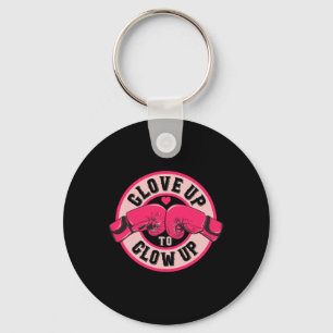 Llavero Mujer Chica Guante Para Brillar Damas Boxeo O Ki