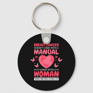 Llavero Mujer con cáncer de mama Diseñada para detectar el