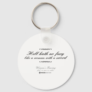 Llavero Mujer con espada