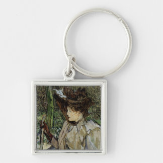 Llavero Mujer con guantes de Toulouse-Lautrec