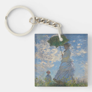 Llavero Mujer con un parasol de Claude Monet Arte Fino