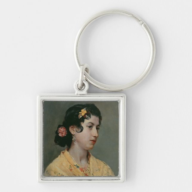 Llavero Mujer de Andalucian, 1898 (Frente)