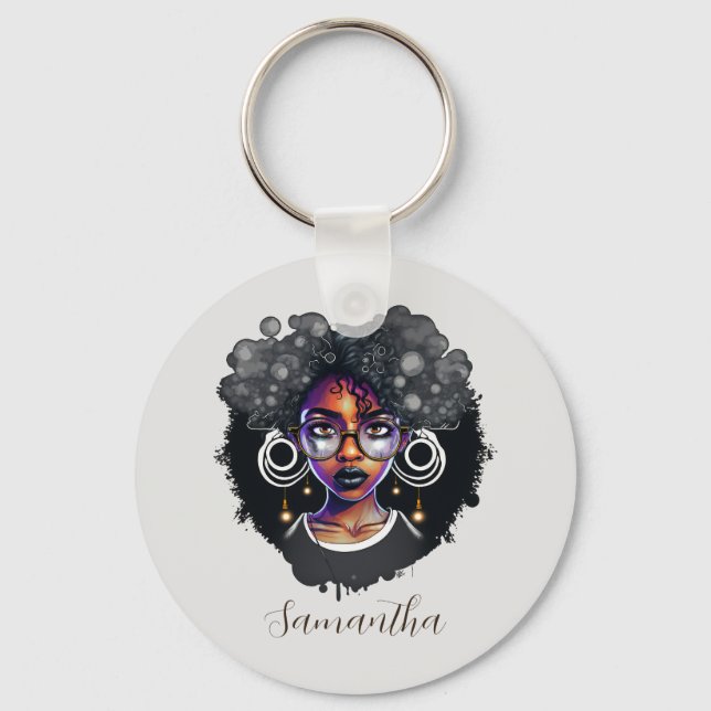 Llavero Mujer gótico (Anverso)