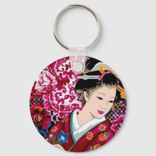 Llavero Mujer japonesa en kimono