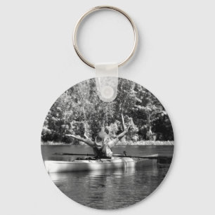 Llavero mujer kayak
