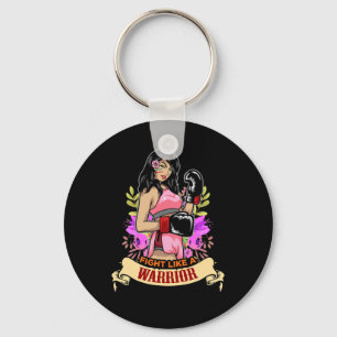 Llavero Mujer Latina Empoderada Boxeo Kickboxing Chica Fit