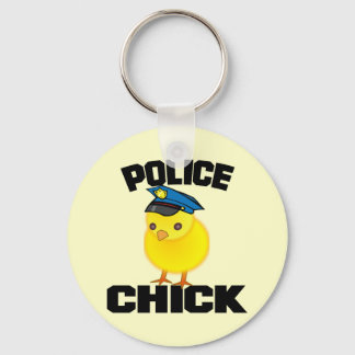 Llavero Mujer policial