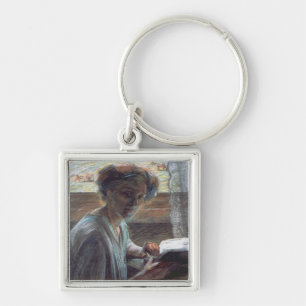 Llavero Mujer Reading, 1909 (aceite en lona)