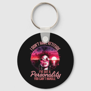 Llavero Mujeres afro orgullo negro Chica afroamericana