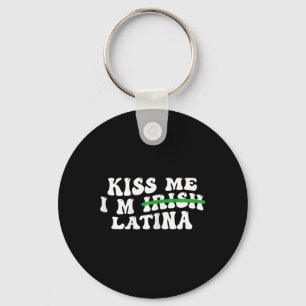 Llavero Mujeres Bésame Soy Irlandesa Latina - Divertido Hi