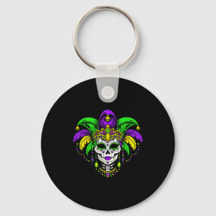 Llavero Mujeres Carnaval de Mardi Gras Calavera Festival B
