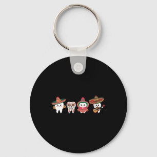 Llavero Mujeres Cinco De Mayo Cute Sugar Calavera Mexica