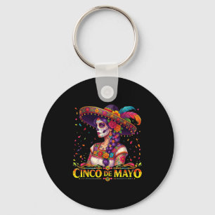 Llavero Mujeres del Cinco De Mayo Fiesta Mexicana Chicas d