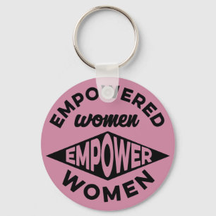 Llavero Mujeres empoderadas empoderan a las mujeres