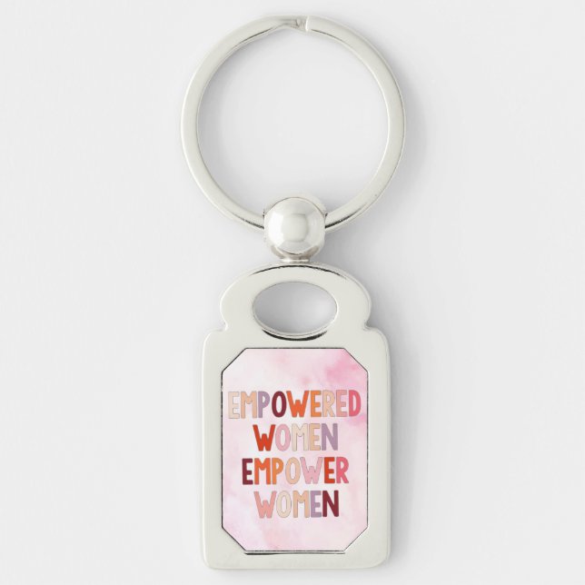 Llavero Mujeres Empoderadas Empoderan a Mujeres (Anverso)