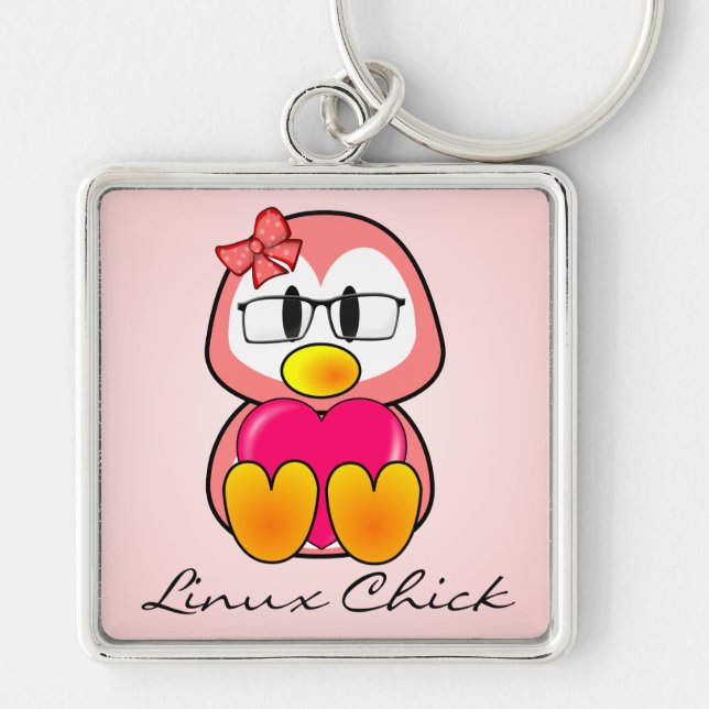 Llavero Mujeres en informáticas de Open Source (Frente)