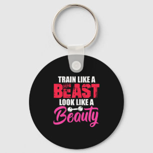 Llavero Mujeres Entrenan Como Una Parecen Una Belleza Gimn