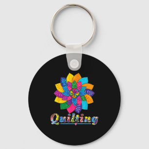 Llavero Mujeres Geniales de Patchwork de Costura Aman Patr