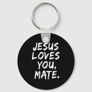 Llavero Mujeres Jesús te ama a ti padre creyente cristiano