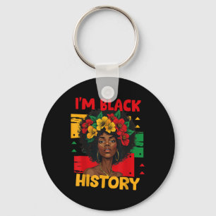 Llavero Mujeres negras afro cabello negro historia mes yo 