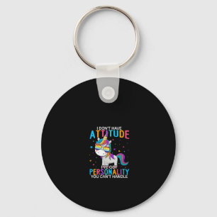 Llavero Mujeres No Tengo Actitud Tengo Personalidad