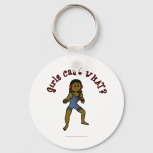 Llavero Mujeres oscuras luchando