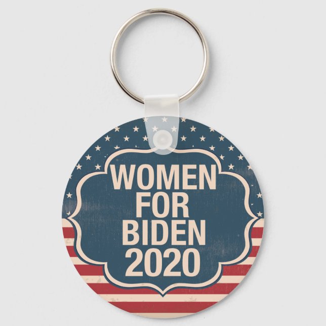 Llavero Mujeres para Biden 2020 (Anverso)