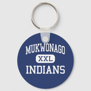 Llavero Mukwonago - Indios - Alto - Mukwonago Wisconsin