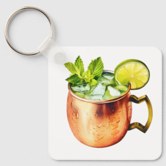 Llavero Mule de Moscú con cal