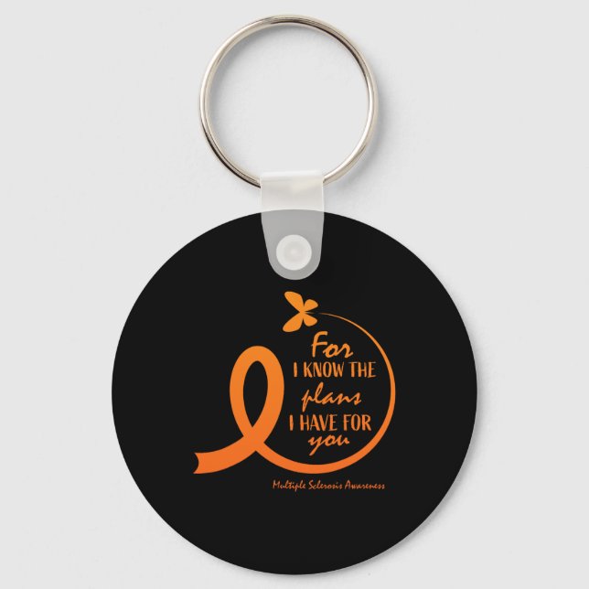 Llavero Múltiple entrega de conciencia sobre la esclerosis (Anverso)
