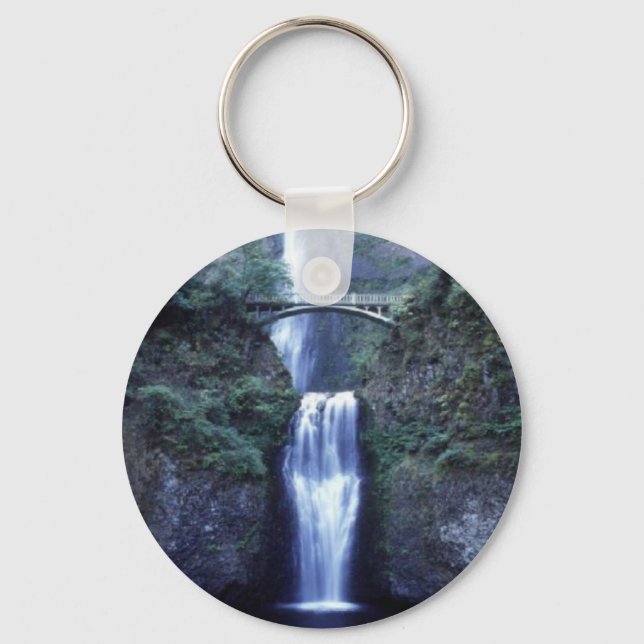 Llavero Multoonah Falls Oregon keychain (Anverso)